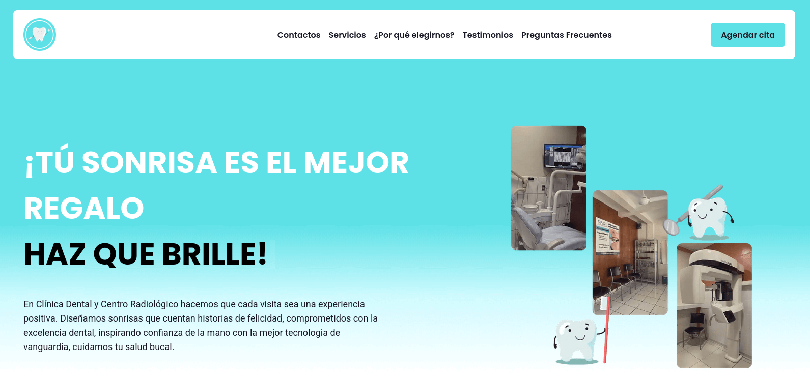 Clinica Dental Ayala - Landing Page